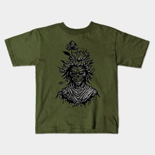 Lotus Skeleton Kids T-Shirt